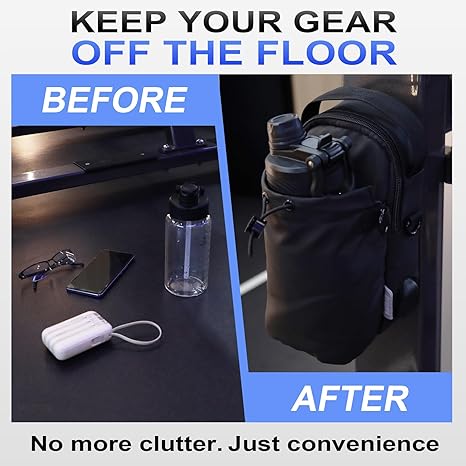 Magnetic Gym Bag - Phone & Bottle Holder